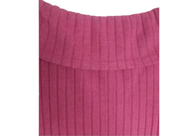 Offshoulder jurk roze XXL