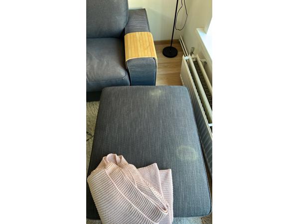 Mooie bank met of zonder poef