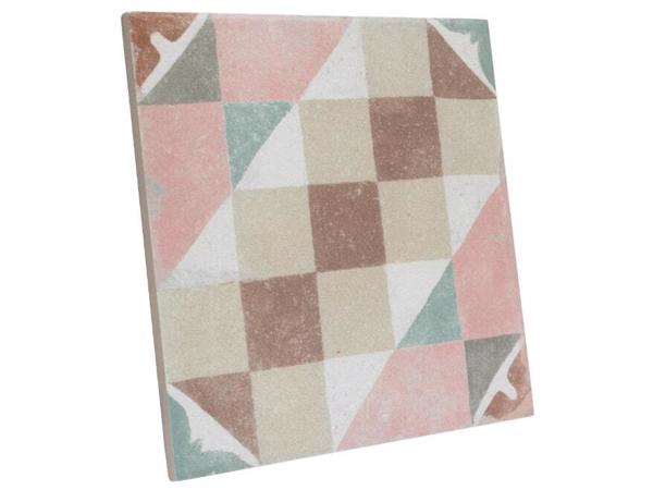 Vintage tegels Valenciaans keramiek 22,3x22,3 cm tegels