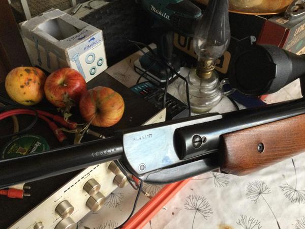 diana 35 met splinternieuwe kijker 4.5 mm