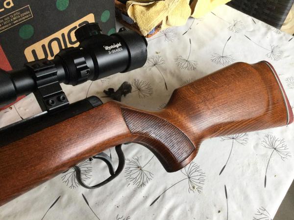 diana 35 met splinternieuwe kijker 4.5 mm