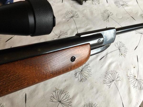 diana 35 met splinternieuwe kijker 4.5 mm