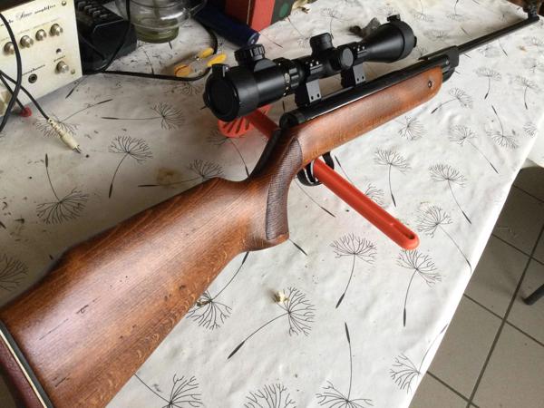 diana 35 met splinternieuwe kijker 4.5 mm