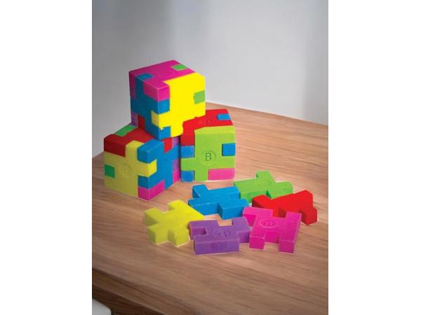 3x gum kubus puzzel 3x3cm