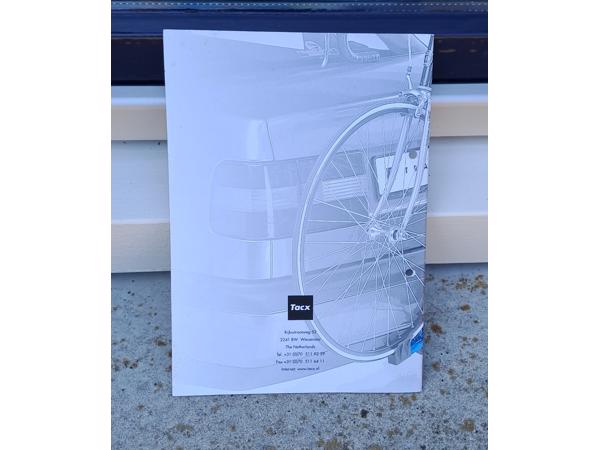 Een hele goede fietsendrager merk Tacx T2450 opklapbaar.