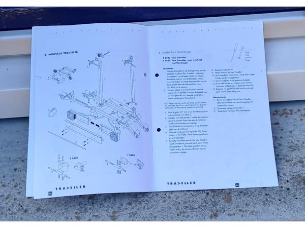 Een hele goede fietsendrager merk Tacx T2450 opklapbaar.