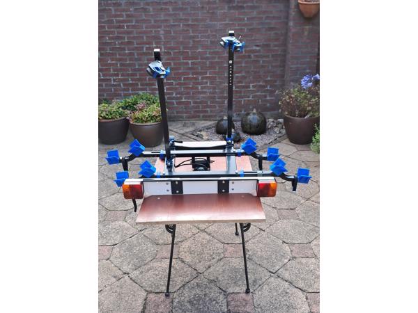 Een hele goede fietsendrager merk Tacx T2450 opklapbaar.