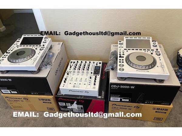Pioneer CDJ-3000, Pioneer DJ DJM-A9,  Pioneer DJ DJM-V10