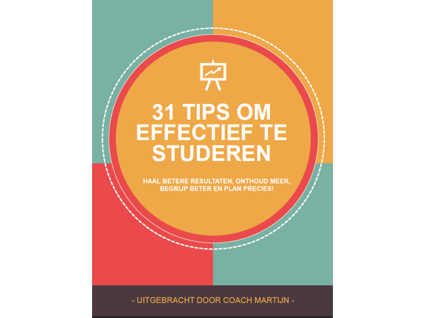E-boekje: 31 Tips voor Effectief Studeren