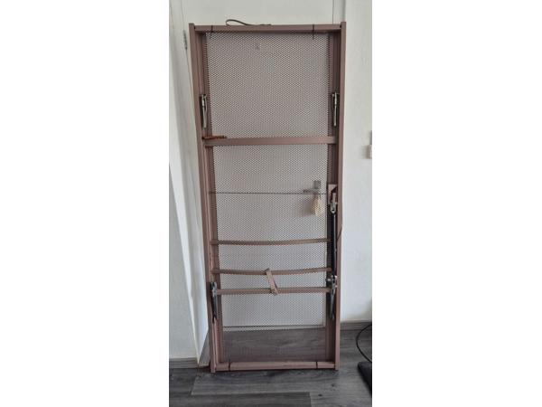 Bed 2x eenpersoons lattenbodem Auping + matrassen