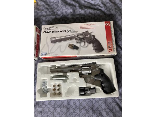 Dan & Wesson 6" /  4,5mm co2 bb