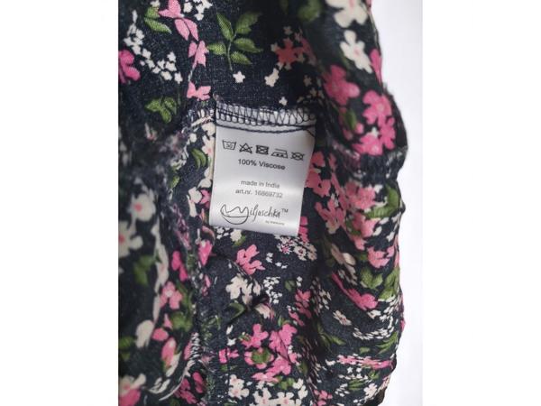 Miljuschka zomerjurk bloemen XXXL/46