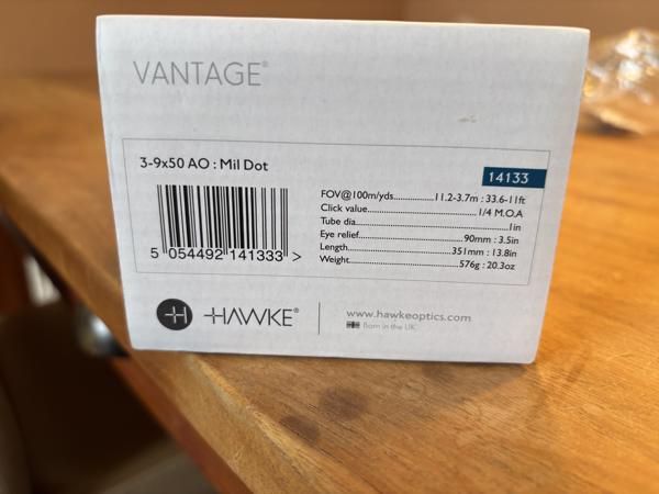 Richtkijker Hawke Vantage 3-9x50 AO