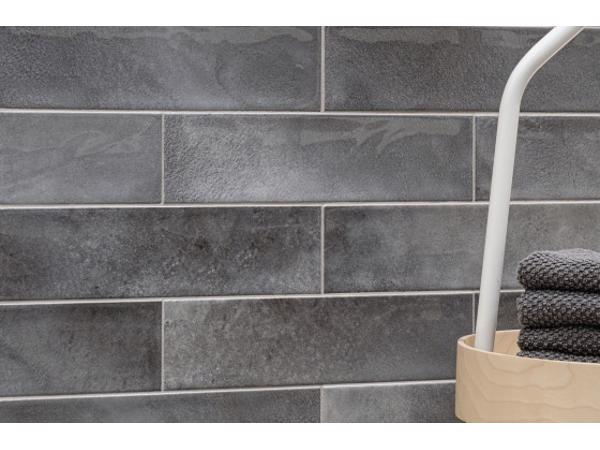 Cifre ceramica moon grey handvorm en visgraat tegel 7,5x30