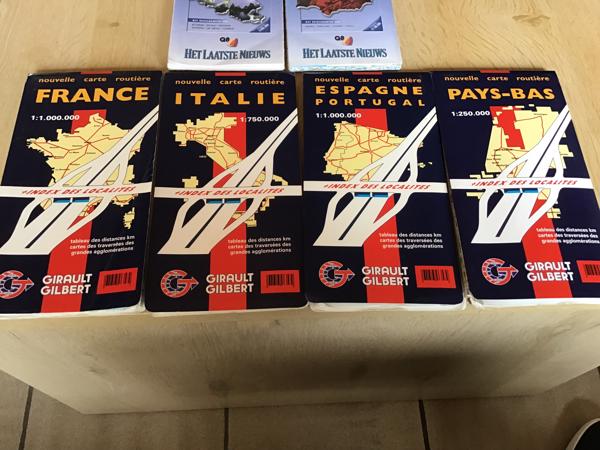 Atlassen v.d.wereld, benelux & europa v.d.panne tot zeebruge