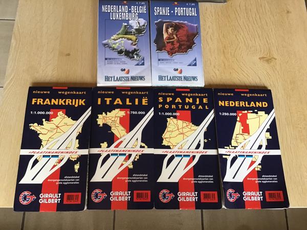 Atlassen v.d.wereld, benelux & europa v.d.panne tot zeebruge