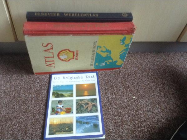 Atlassen v.d.wereld, benelux & europa v.d.panne tot zeebruge