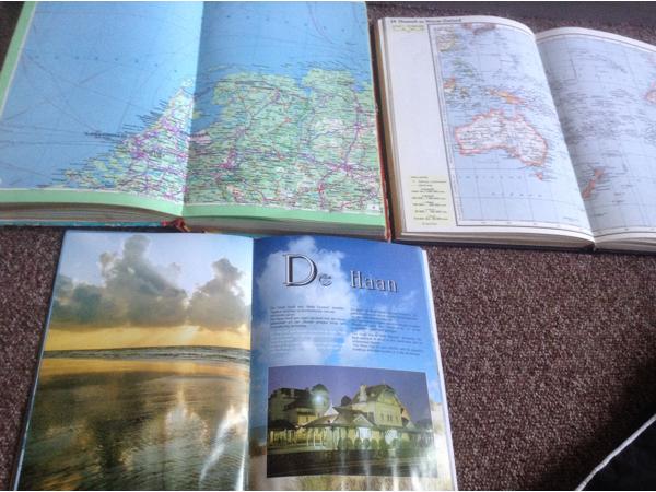 Atlassen v.d.wereld, benelux & europa v.d.panne tot zeebruge