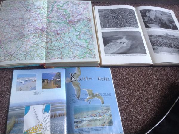 Atlassen v.d.wereld, benelux & europa v.d.panne tot zeebruge