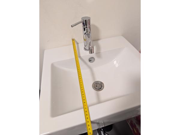 Wastafel wit zonder kraan