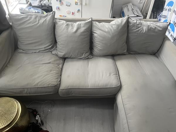 Bank met liggedeelte