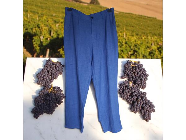 2 delig broekpak blauw XXL