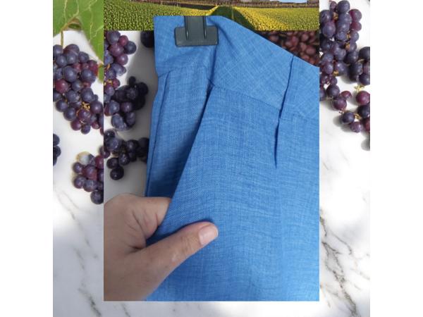 2 delig broekpak blauw XXL