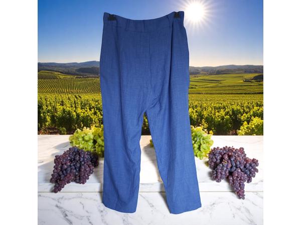 2 delig broekpak blauw XXL