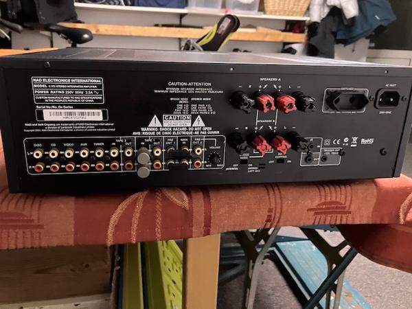 versterker start niet goed meer