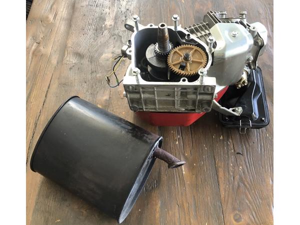 Benzinemotor voor stroomaggregaat GX 160 5.5 PK.