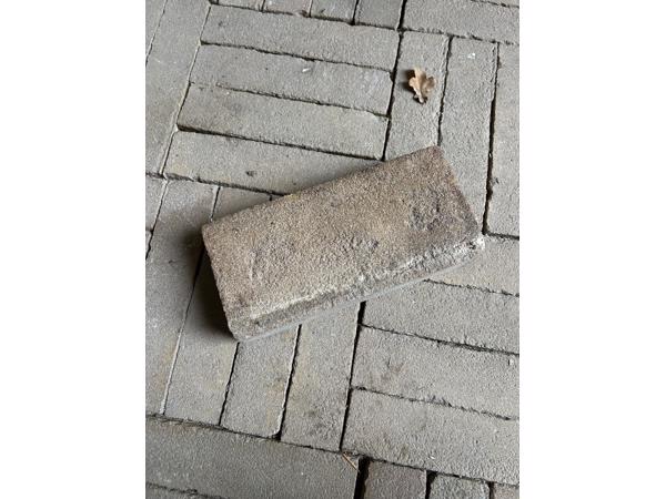 Klinkers/bakstenen kleur beige