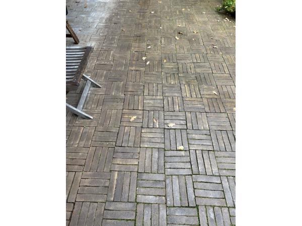 Klinkers/bakstenen kleur beige