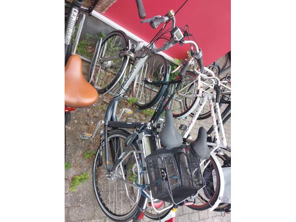 Oude elektrische fiets