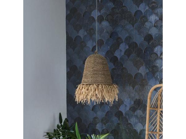 Speelse visschub tegels donker blauw 12x12,5 of fisch scale