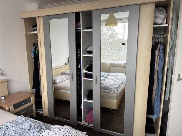 4 schuif deur kleiding kast