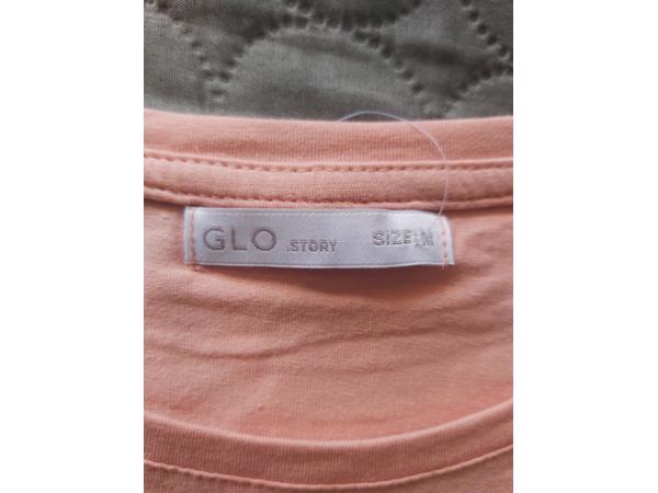 Glo-story t-shirt roze tijger M/38