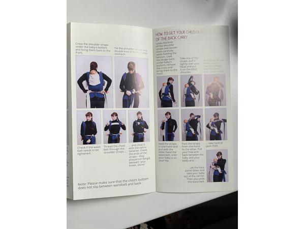 Babydrager van #MY Sol the Meh Dai van #GIRASOL, grijs