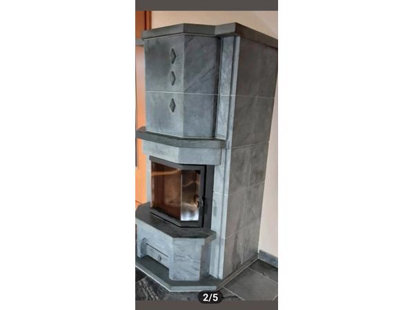 Speksteen houtkachel