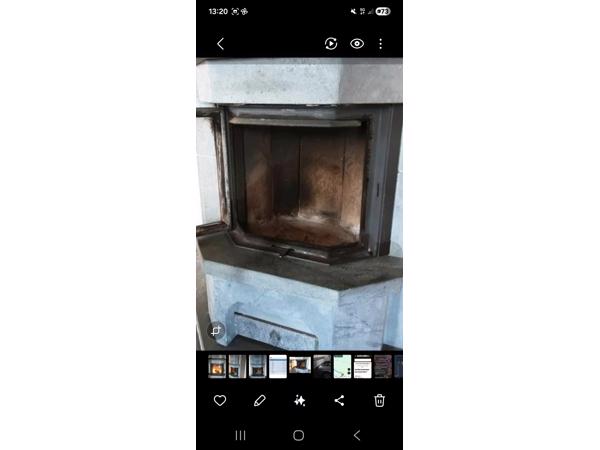 Speksteen houtkachel