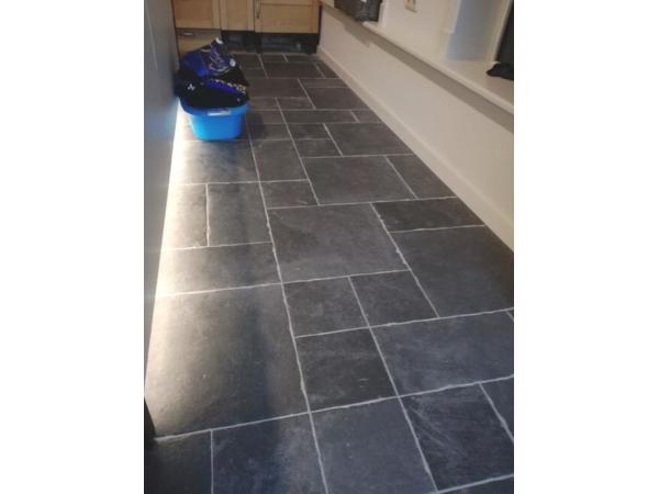 Kasteel plavuizen romaans verband landelijke vloertegels