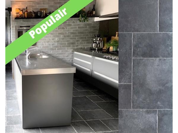 Kasteel plavuizen romaans verband landelijke vloertegels