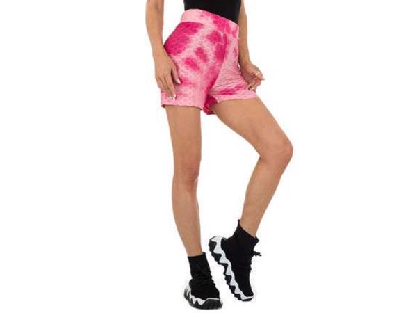 Fashion sport broek print roze S/M 36/38