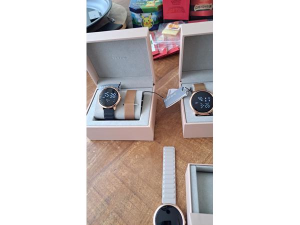 Parfois digitaal watch with siliconen riemen