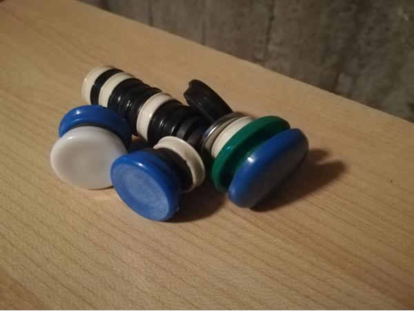 Magneten in verschillende kleuren