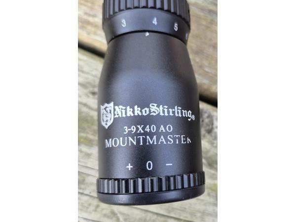 Nikko Stirling Mountmaster 3-9x40 AO