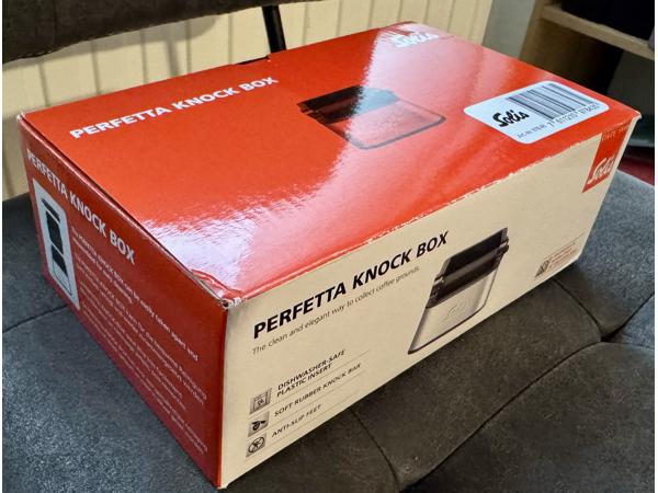Solis perfeta knock box - Espresso Portafilter