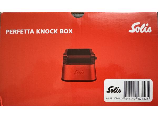Solis perfeta knock box - Espresso Portafilter