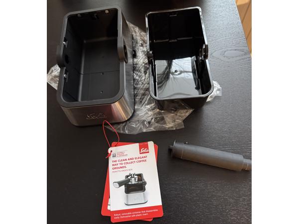 Solis perfeta knock box - Espresso Portafilter