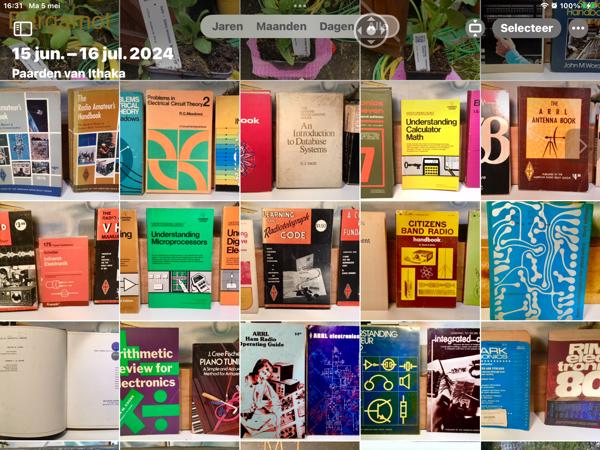 Boeken ,  Electronica en  Radio techniek.