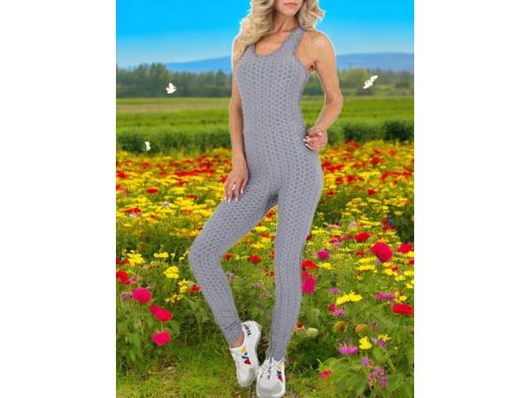 Holala sport jumpsuit grijs S/M